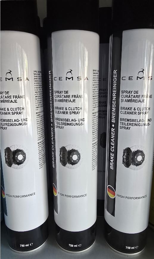 Spray de curatat frane si ambreiaj CEMSA 750ML - CEMSA